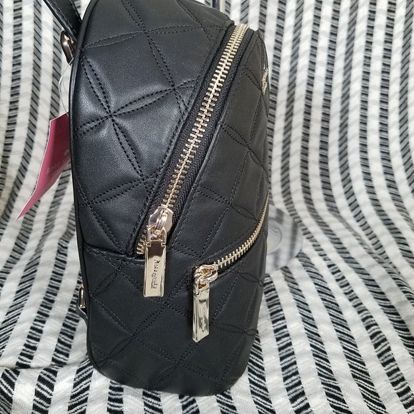 Kate Spade Mini Convertible Natalia Backpack Black - Picture 6 of 11